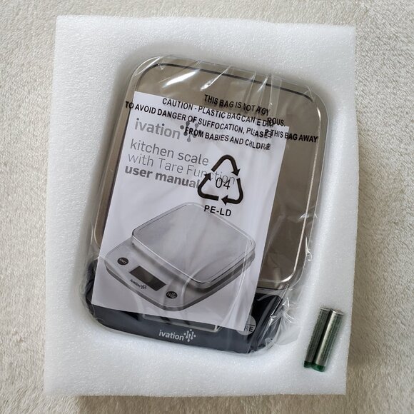 Digital Kitchen Scale - Multifunction, Lightweight 11 Pounds Capacity - Picture 9 of 10